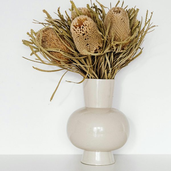 Tall Glass Vase